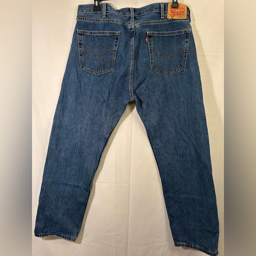 Levi's 505 Men's Blue Jeans Size 38 x 29